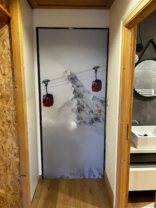 Le Cocon Des Neiges Montgenevreアパートメント エクステリア 写真